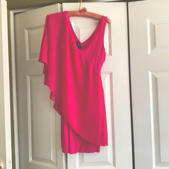 bebe Dresses & Skirts - Vintage BEBE dress with cape